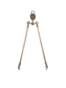 Brass fireplace set