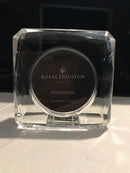 Royal Doulton Radiance Crystal Miniature Photo Frame Set Of 3