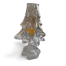 Vintage Glass Christmas Tree Candle Holder