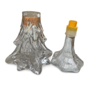 Vintage Glass Christmas Tree Candle Holder