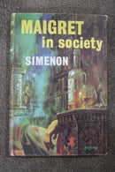 Maigret in Society by Georges Simenon