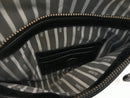 MIMCO Black Patent Exclamation Clutch Cocktail Evening Handbag