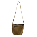 Fair Trade-Indigenous Textiles: Crossbody Bag - Taupe, White and Black mesh pattern