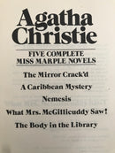 AGATHA CHRISTIE FIVE COMPLETE MISS MARPLE NOVELS