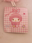 Sanrio Easter My Melody In Pink Bunny Costume Plushie Keychain 6”