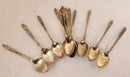 Set of 12 Silver Plated Apostle Teaspoons EPNS Marked