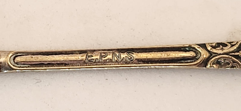 Set of 12 Silver Plated Apostle Teaspoons EPNS Marked