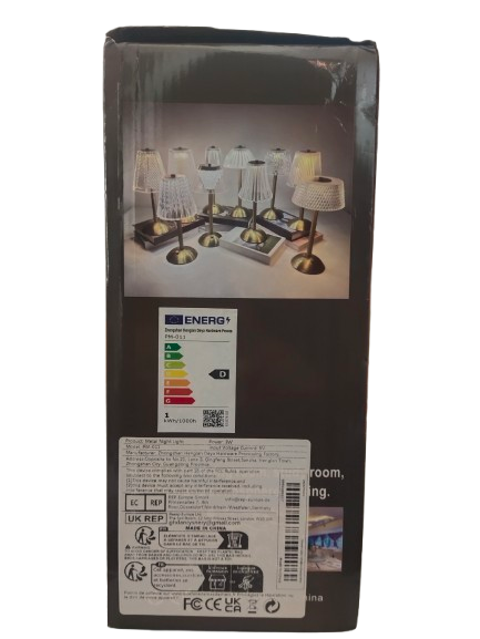 Atmosphere Making - Diamond Table Lamp - USB charging touch lamp