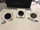 Royal Doulton Radiance Crystal Miniature Photo Frame Set Of 3