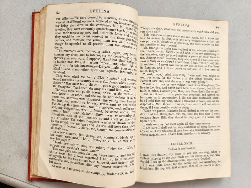 Evelina by Fanny Burney