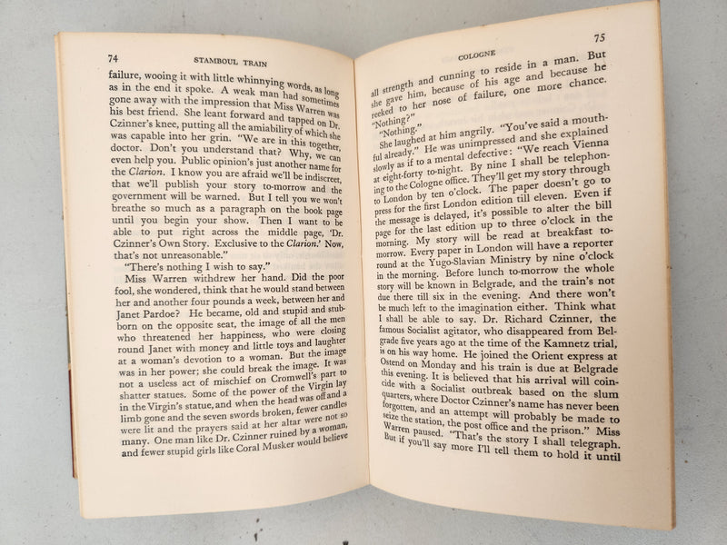Stamboul Train by Graham Greene