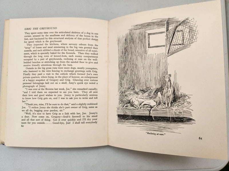 Grig the Greyhound by Mark Flint
