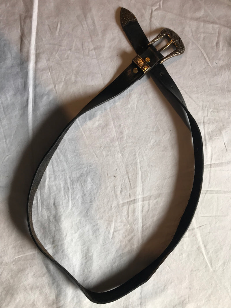 Vintage Australian – made leather Aros belt