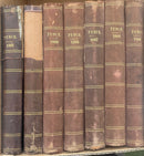 Punch (7 Volumes - 1861, 1862, 1865/69)