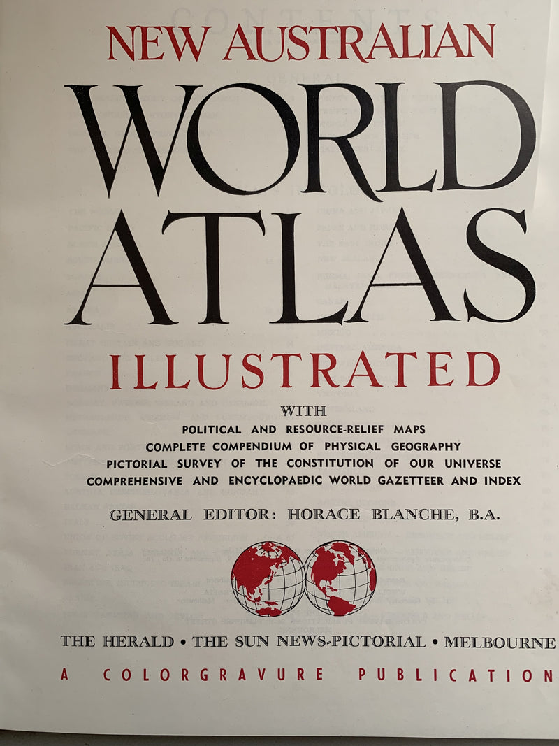 The New Australian World Atlas