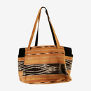 Fair Trade-Timor-Leste Product: Tan tote with side pockets