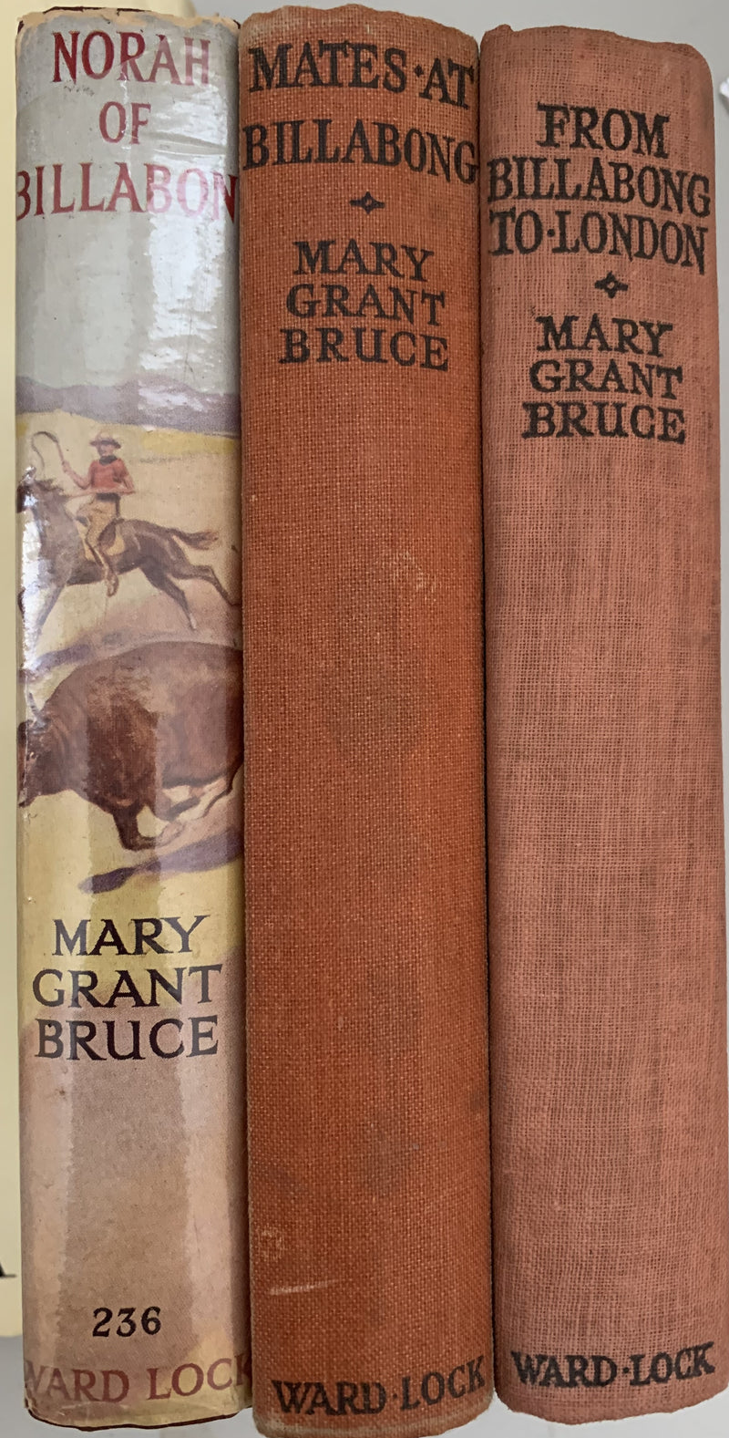 Set of Three Billabong Books by Mary Grant Bruce