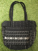 Fair Trade-Timor-Leste Product: Large Tan tote bag with 2 side pockets