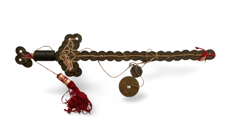 Chinese Coin-Sword - Feng Shui Talisman