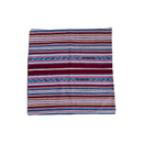 Fair Trade-Timor-Leste Product: Cushion cover in burgundy tone stripes