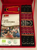 Fair Trade-Timor-Leste Product: Timorese Kaibauk + Café Letefoho + Tais