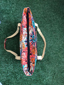 Fair Trade-Indigenous Textiles: Indigenous Cotton Screen Printed Material – Large Shoulder Bag