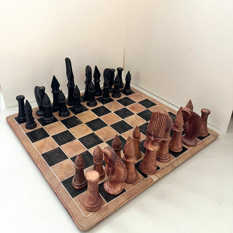 Vintage chess set