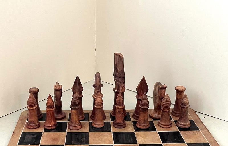 Vintage chess set