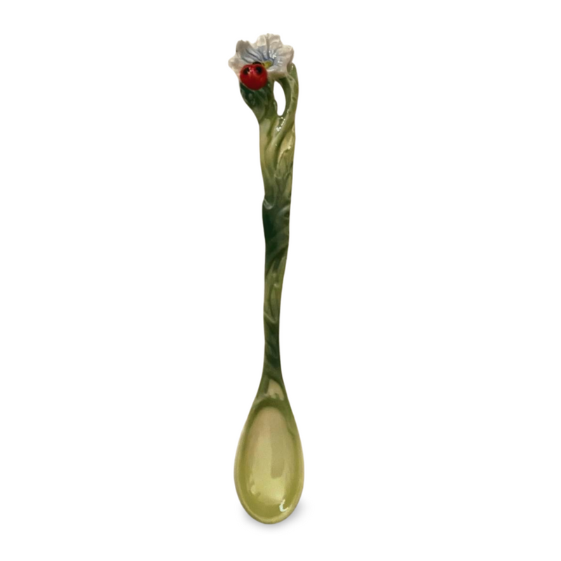 Franz Porcelain - Ladybug Design Sculptured Spoon