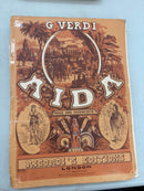 Giuseppe Verdi's Aida Voice and Pianoforte Ricordi's Editions