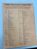 Giuseppe Verdi's Aida Voice and Pianoforte Ricordi's Editions