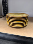 Japanese Dinner Set Small Saucer Plates Set of 8