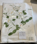 St. Claire Nappery Hand Applique Water-lily Tableset