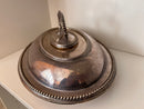Silver Plated Serving Tray with Lid