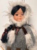 Timeless Design Porcelain Native Doll Collection "Haleena"