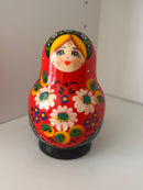 Traditional Wooden Nesting Doll with 5 Pieces