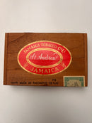 3 Vintage St. Andrews Wood Empty Tobacco Boxes