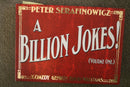 A Billion Jokes! (Volume one) by Peter Serafinowicz