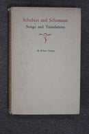 Schubert and Schumann: Songs and Translations by Sir Robert Randolph Garran