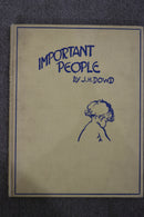 Important People by J.H. Dowd