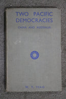 Two Pacific Democracies: China and Australia by W.Y. TSAO