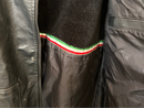 Faux Leather Jacket with Italia Logo
