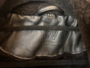 Faux Leather Jacket with Italia Logo