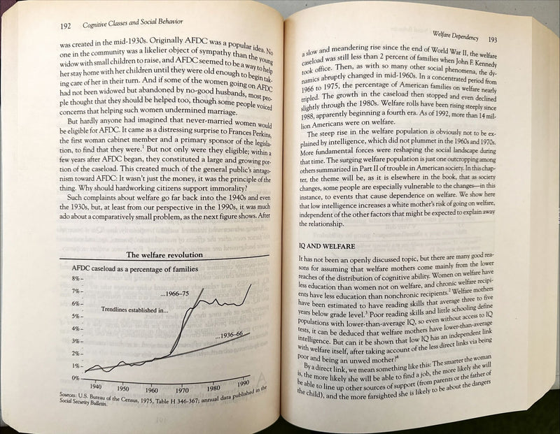 The Bell Curve : Intelligence and Class Structure in American Life - Richard J. Herrnstein and Charles Murray