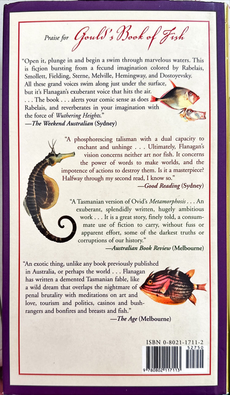 Gouls's Book of Fish : A Novel in 12 Fish by Richard Flanagan