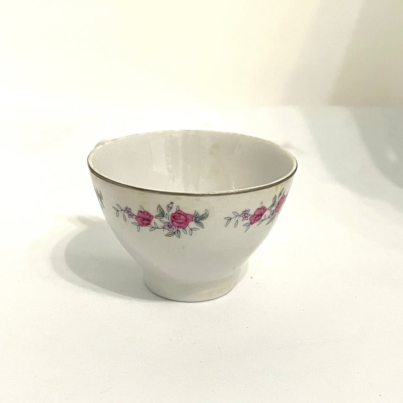 Floral Tea Cups (Set of 3)