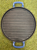 Cast Iron Round Grill Plate 30cm