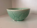 Green Rose and Leaf Small Bowl Set of 7