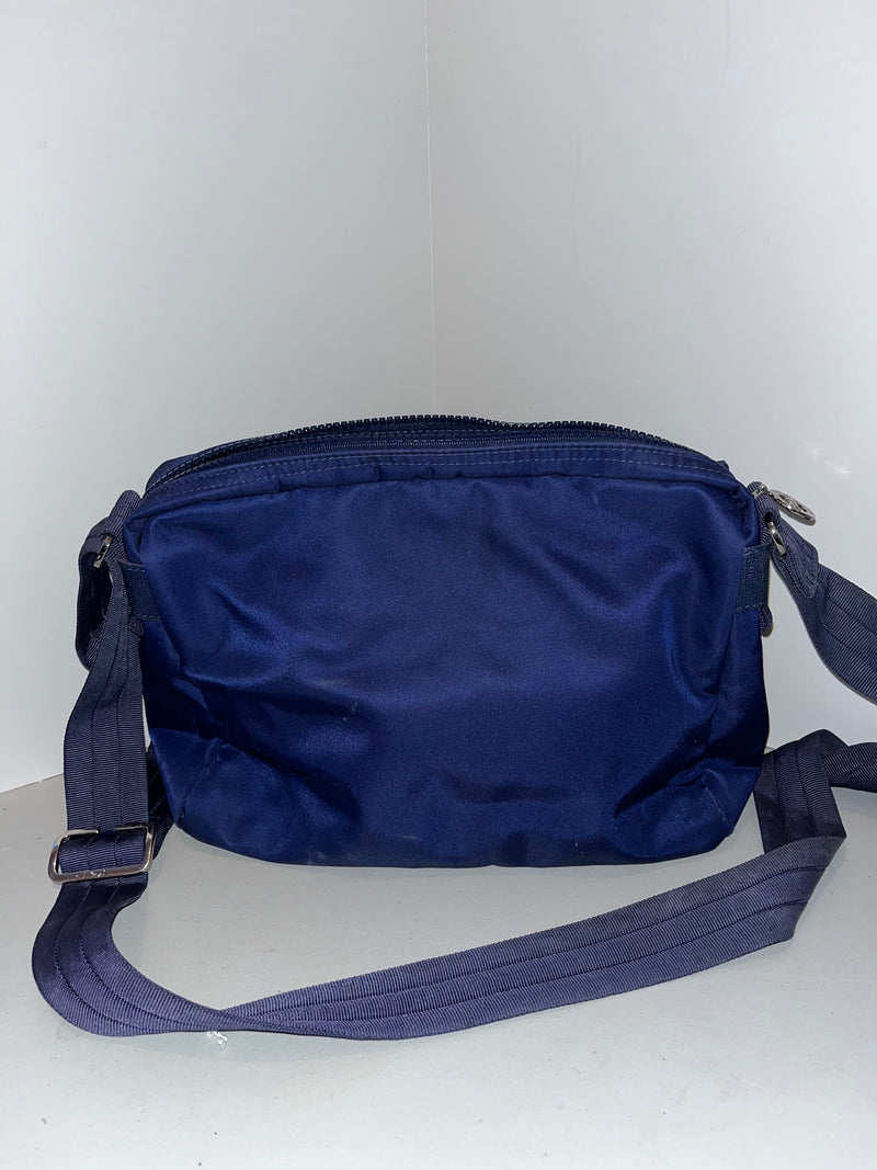 Longchamp Le Pliage Neo Navy Blue Crossbody Messenger Bag