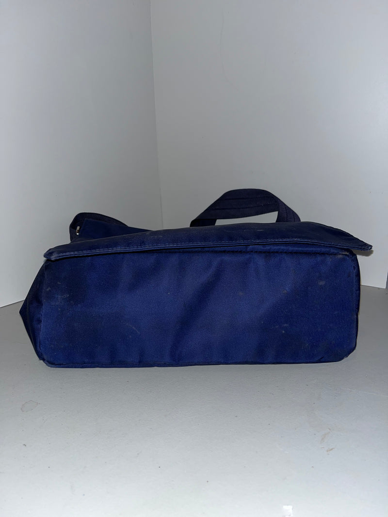 Longchamp Le Pliage Neo Navy Blue Crossbody Messenger Bag